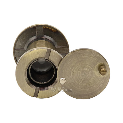 Дверной глазок KEDR DV204 30-60 AB бронза - Фото №3