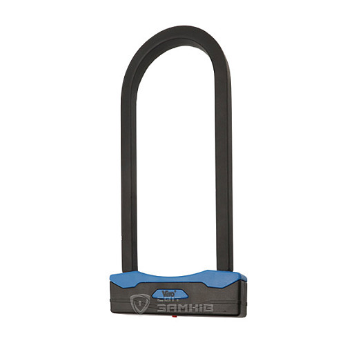 Замок для велосипеда VIRO Moto Sezione Black 255мм 2 ключа - Фото №4