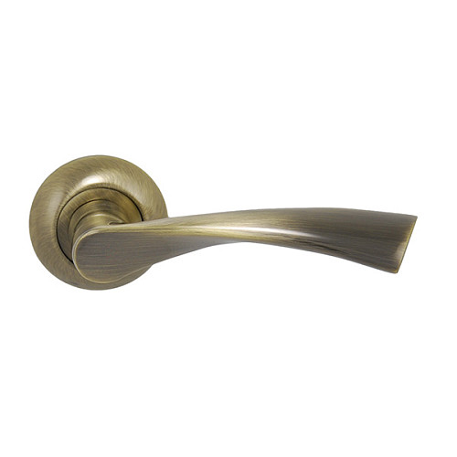 Ручки на розеті SIBA Genoa (R02) антична бронза - Фото №2