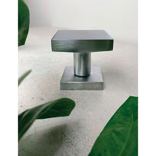 Ручка кноба FADEX Asti PO18 поворотная C02 хром матовый - Фото №3