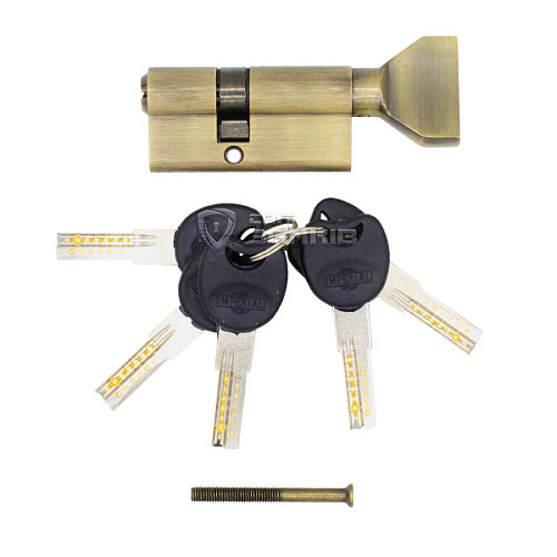 Циліндр IMPERIAL латунь 62T (26*36T) бронза - Фото №2