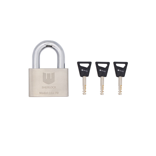 Замок навісний SHERLOCK 101-70 (3 ключа) - Фото №5