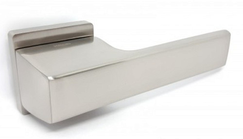 Ручки на розетте KEDR R62 MODA QUADRA SN сатин - Фото №2