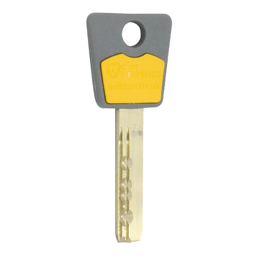 Цилиндр MUL-T-LOCK 7x7 90 (45*45) никель сатин - Фото №2