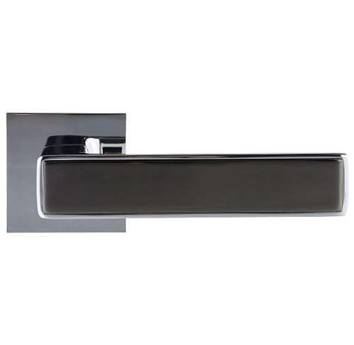 Ручки на розеті GAVROCHE Nikel Ni-Z25 CP/BN хром/чорний нікель - Фото №2