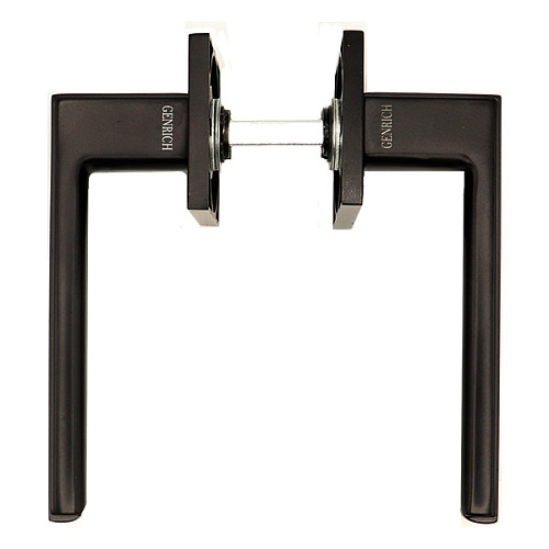 Ручки на розетте GENRICH R77.215 MBP черный матовый - Фото №3