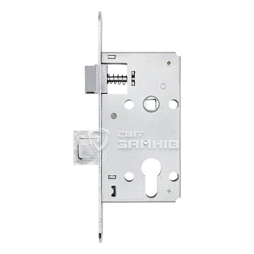 Механізм замка IMPERIAL 968-45 вузький (BS45*55мм) хром полірований - Фото №3