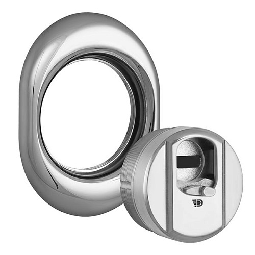 Протектор магнітний DISEC 4GN2MB 25 мм хром полірований - Фото №6