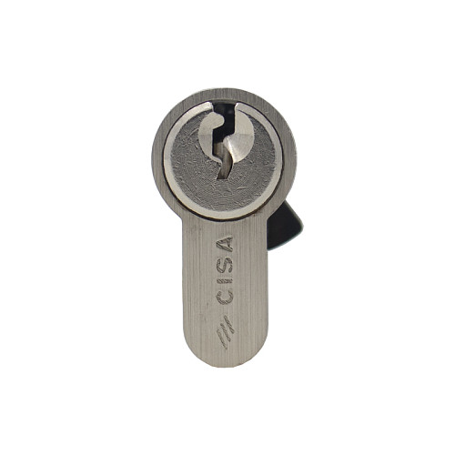 Циліндр CISA C2000 100 (40*60) нікель матовий 3 ключі - Фото №3