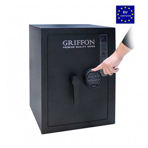 Сейф взломостойкий GRIFFON CLE I.55.FP BLACK - Фото №2