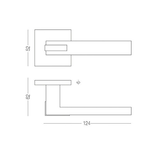 Ручки на розеті MVM Z-1320 (T20-E20) BLACK чорний - Фото №4