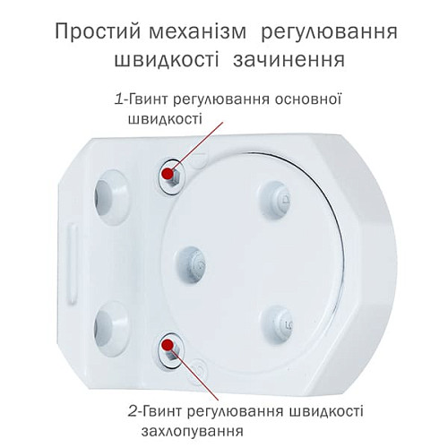 Доводчик RYOBI D-3550 BC/DA UNIV до 100кг FIRE Белый - Фото №6
