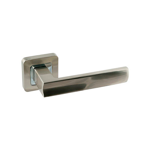 Ручки на розеті TRION Libera AL SN/CP сатин/хром - Фото №2