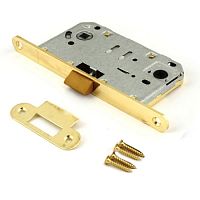 Механизм замка APECS 5300(UA) WC (BS50*90мм) металл.язычок GM золото матовое