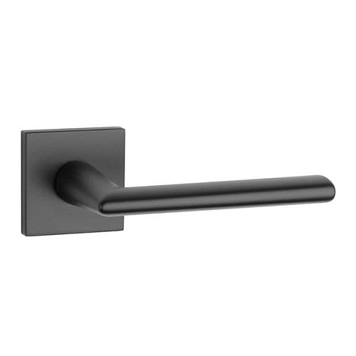 Ручки на розеті APRILE AT Primula Q 7S тонка розета чорний - Фото №2