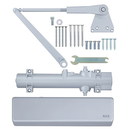 Дотягувач RYOBI DS-4550P BC/DA PRL HO з фіксацією до 200кг Сірий - Фото №9