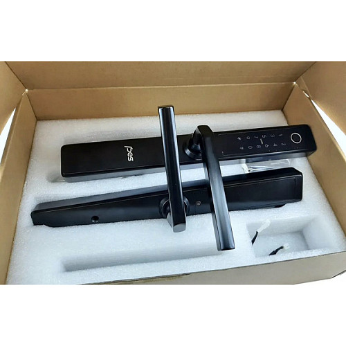 Розумний замок PES Aston накладний чорний - Фото №8