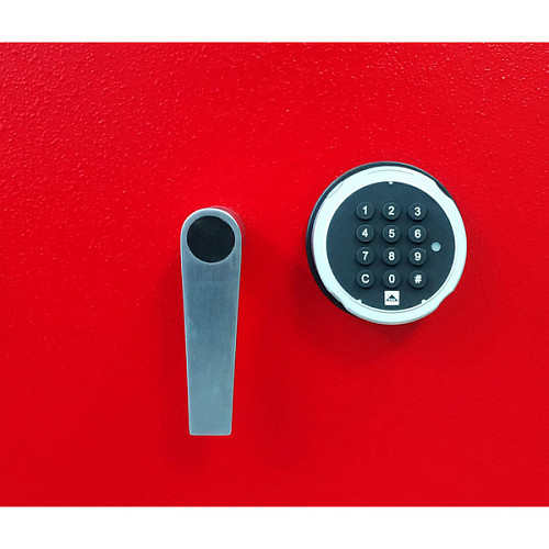 Сейф огневзломостойкий GRIFFON CL III.90.E RED - Фото №5