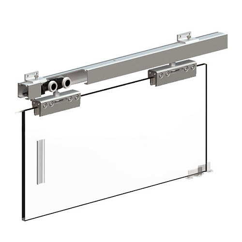 Самоклеящиеся металлические ручки Valcomp Herkules GLASS комплект - Фото №4