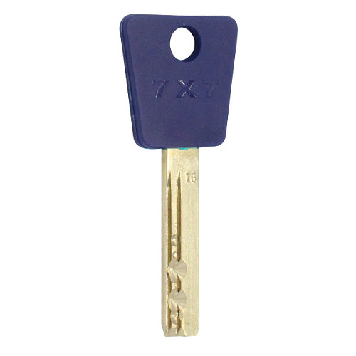 Цилиндр MUL-T-LOCK 7x7 85T (50*35T) никель сатин - Фото №3