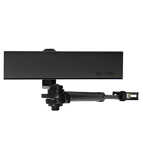 Дотягувач CISA C1611.05.0.90 Professional Plus2 BC STD HO з фіксацією до 120 кг чорний - Фото №2