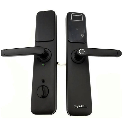 Розумний замок PES Arteon Face-ID накладний чорний - Фото №6