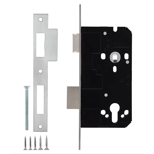 Механізм замка SANTOS 790 (BS60*90мм) матовий хром - Фото №6