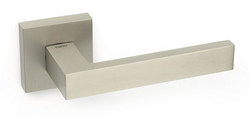 Ручки на розетте TUPAI Square 2275 Q (801-1999) никель матовый - Фото №2