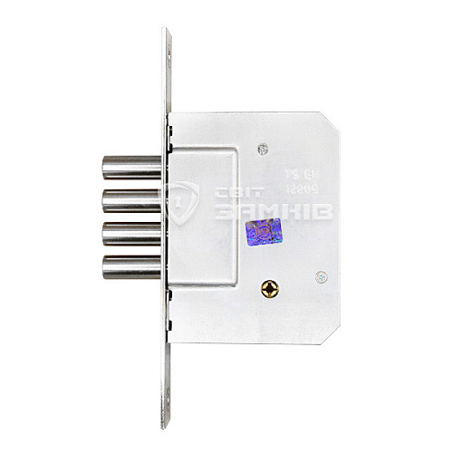 Механізм замка KALE 189 4MF (BS52мм) нікель - Фото №3