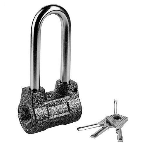 Замок навісний АВАНТЕК ВС2-4А-01 довга дужка (3 ключа) - Фото №2