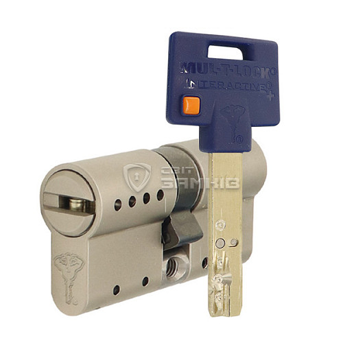 Циліндр MUL-T-LOCK MTL600/Interactive+ MOD 90 (40*50) (модульний) нікель_сатин - Фото №1