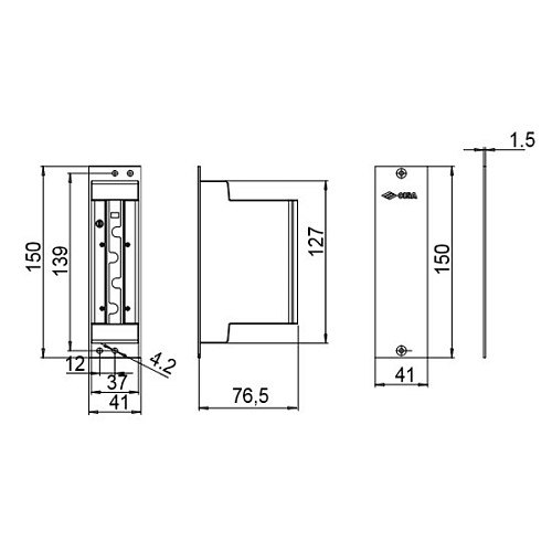 Группа держателей CISA 07030.81 для батареек с кабелем - Фото №6
