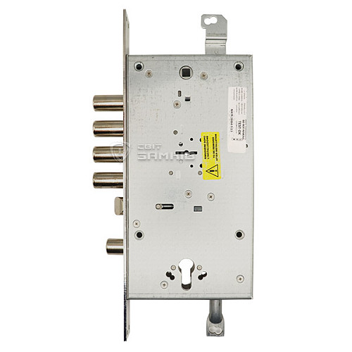 Механізм замка MUL-T-LOCK Matrix DFM30328M Двосистемний (BS65*85мм) хром полірований без зв.планки - Фото №3