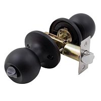 Ручка-защелка BRUNO 607 (BS60/70мм) CP MBC черный матовый