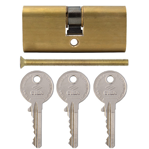 Циліндр CISA Oval 08210 60 (30*30) овальний для електромех. замків - Фото №6