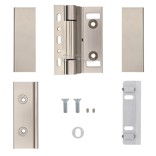 Завіс WALA WTA 8010441X для скляних дверей вузький INOX нержавіюча сталь - Фото №6