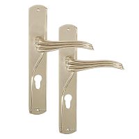 Ручки на планке OZCANLAR Florida Yale 85 никель сатин