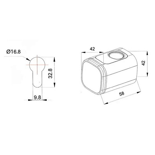 Розумний циліндр PES Cylinder 2 80T (40*40T) сірий - Фото №7