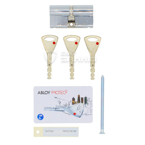 Циліндр ABLOY Protec2 77 (31*46) хром полірований - Фото №3