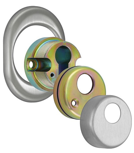 Протектор DISEC CONTRO CD2100 30 / 40мм нержавеющая сталь матовая - Фото №2