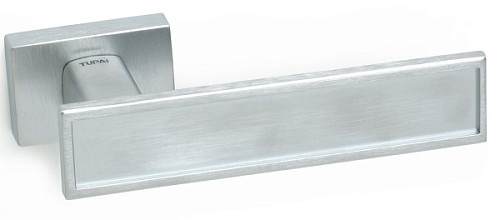 Ручки на розетте TUPAI Lina 3 3039 RT (3045-1999) хром матовый - Фото №2