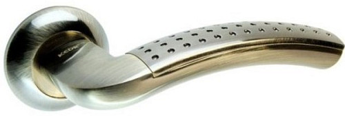 Ручки на розеті KEDR R07.026-AL AB бронза - Фото №2