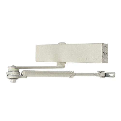 Дотягувач CISA C1511.03.0.45 Professional Plus2 STD HO з фіксацією до 80 кг білий - Фото №1