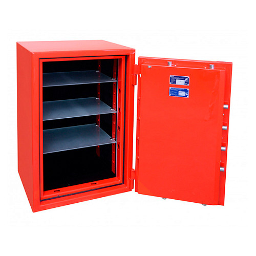 Сейф взломостойкий CLE III.95.E COMBI GLOSS RED - Фото №3