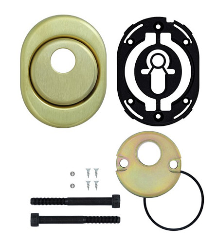 Протектор DISEC CONTRO CD2000 21 мм латунь матова - Фото №4