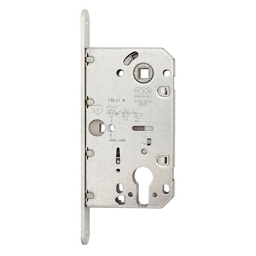 Механізм замка AGB Mediana Polaris PZ магніт (BS50*85мм) сатин - Фото №3