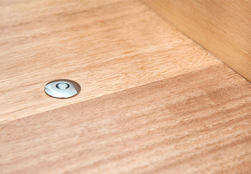 Стопор дверний прихований FANTOM PREMIUM магнітний хром матовий - Фото №7