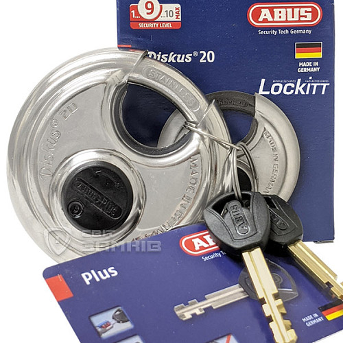 Замок навісний ABUS Diskus (2 ключа) - Фото №4