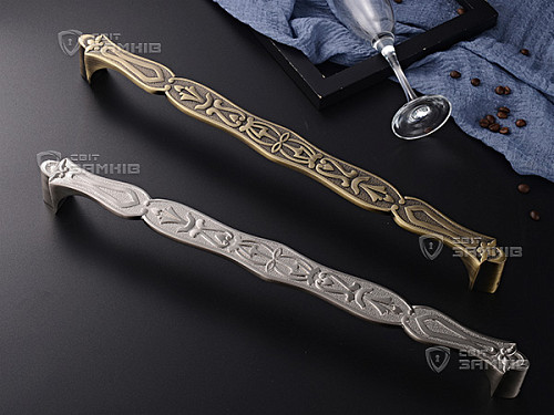 Ручка скоба ORO&ORO L15 48cm/45,7cm (половинка) MSN матовый никель - Фото №3