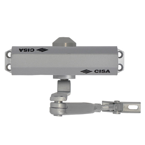 Доводчик CISA 60460/60470.03.0.97 STD до 80 кг серый - Фото №2